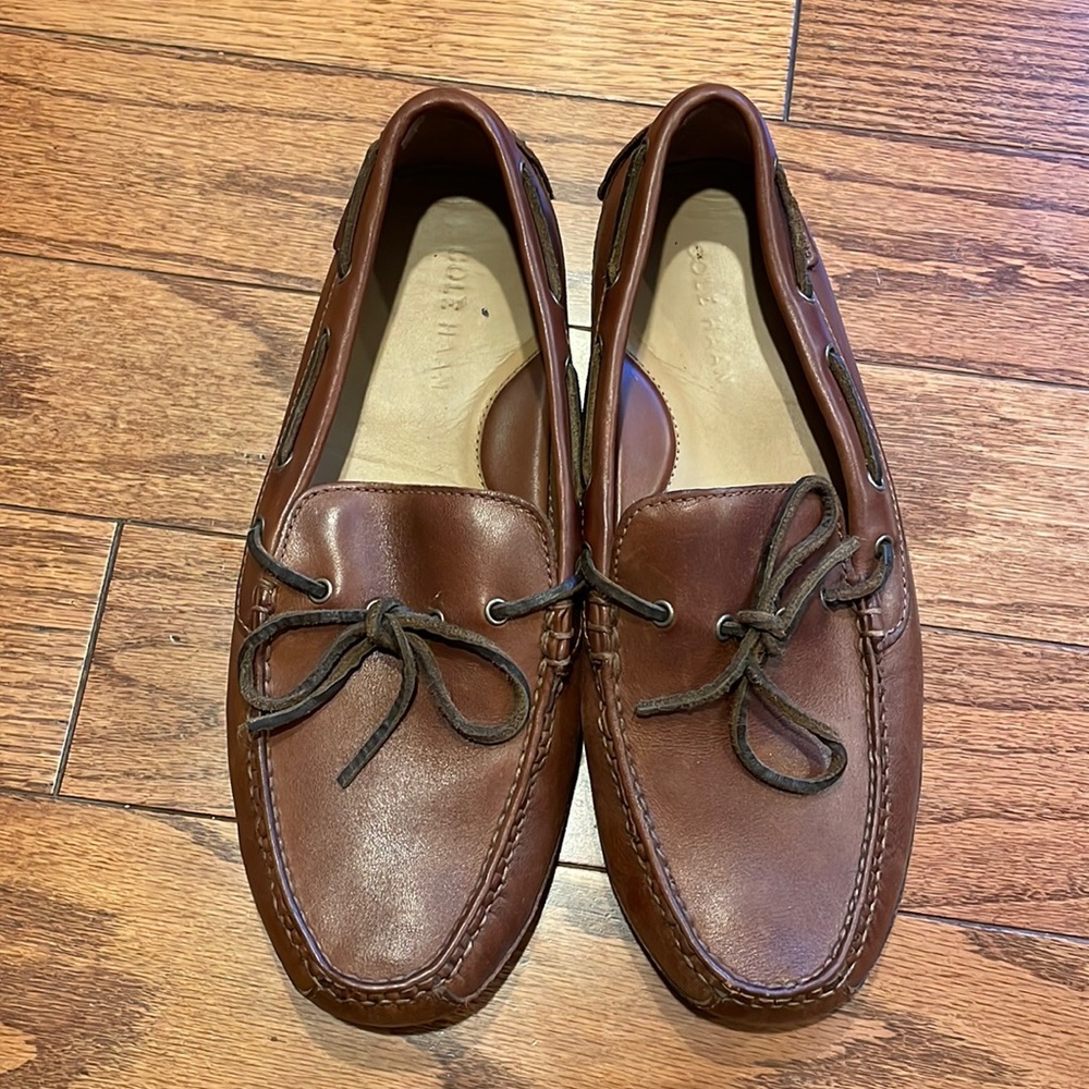 Men’s Cole Haan leather loafers size 8.5